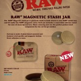 RAW Magnetic Stash Jar