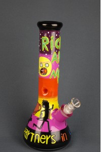 Айс Бонг "Rick and Morty #9 - WT 7mm Айс Бонг "Rick and Morty #9 - WT 7mm
