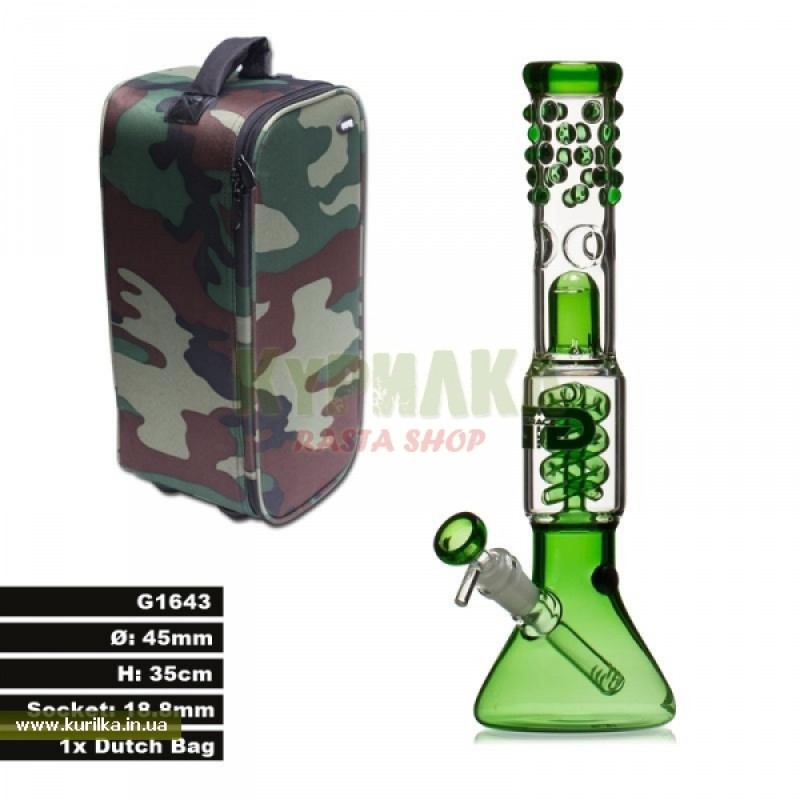 -17% Бонг GG Green Spiral + Dutch Bag -17% Бонг GG Green Spiral + Dutch Bag