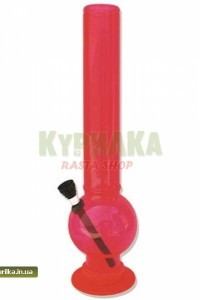 Acrylic Bong Red Acrylic Bong Red