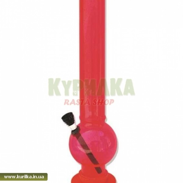 Acrylic Bong Red Acrylic Bong Red
