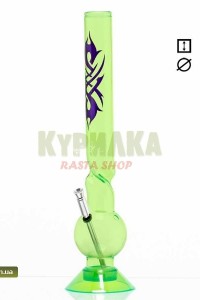 Acrylic Bouncer Green Bong Acrylic Bouncer Green Bong