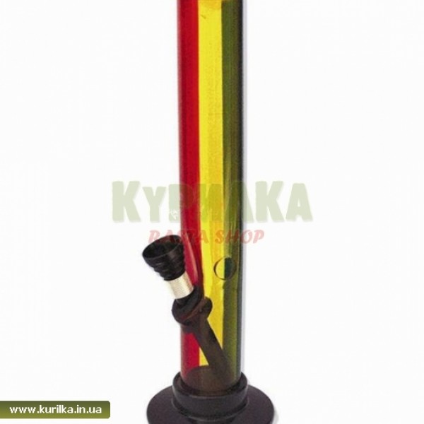 Акриловый мини-бонг Rasta Stripes