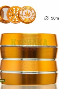 Алюминеевый гриндер Amsterdam Umber 4части Алюминеевый гриндер Amsterdam Umber 4части