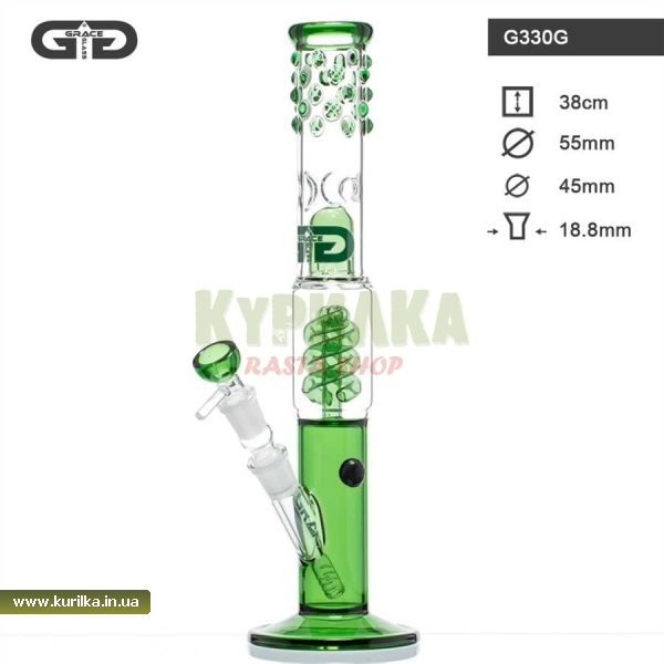 Айс Бонг Cane GG Green