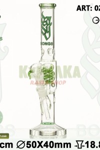 Айс Бонг Easy Double helix Green Айс Бонг Easy Double helix Green