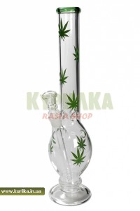 Айс Бонг "Hemp Leaves" - WT 4мм Айс Бонг "Hemp Leaves" - WT 4мм