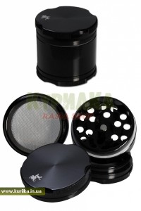 BL гриндер "New Edge" 4-part, black BL гриндер "New Edge" 4-part, black