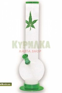 Бонг Acrylic Bouncer "Green Leaf" Бонг Acrylic Bouncer "Green Leaf"