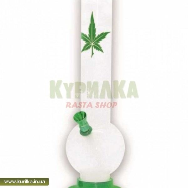 Бонг Acrylic Bouncer "Green Leaf" Бонг Acrylic Bouncer "Green Leaf"
