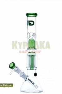 Бонг GG – 8-Arm Perc Green - 4mm