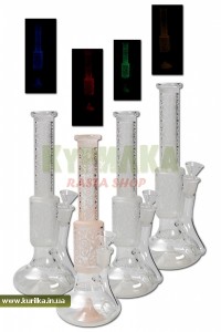Бонг Glow in Dark mit HoneyComb