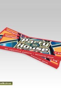 Папір "Party in House" 1 1/4 Red