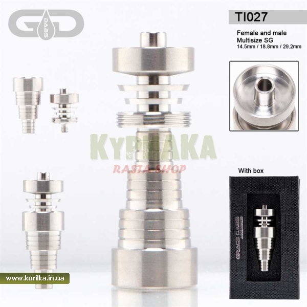 Чаша Oil Neil Titanium domeless multi size
