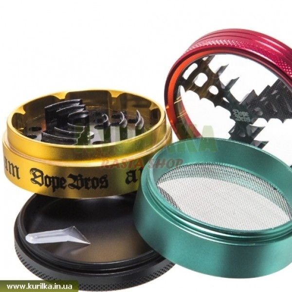 Dope Bros Grinder Rasta Windmill