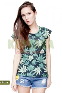 Футболка женская Cannabis Футболка женская Cannabis