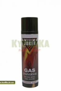 Газ для зажигалок Joker 250 мл.