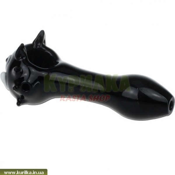Glass Hand Pipe "Cat"