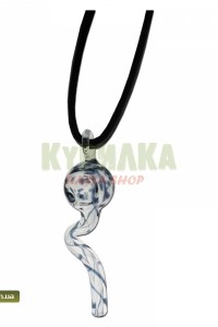 Glass Pendant Hand-Pipe Lucky Sperm