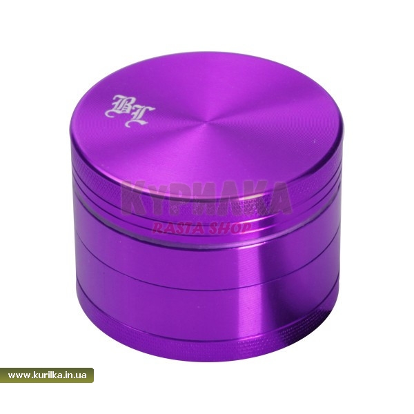 Гриндер Black Leaf Aluminium 4 part violet