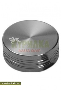 Гриндер Black Leaf Weed 2 part grey Гриндер Black Leaf Weed 2 part grey