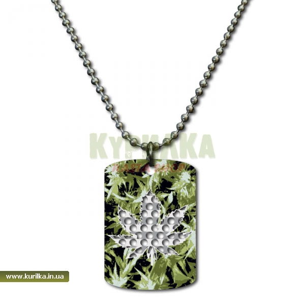 Гриндер Dog tag Leaf