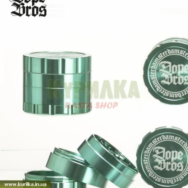 Гриндер Dope Bros 4part green