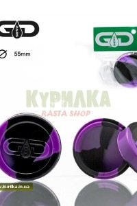Контейнер GG Dabs Jar — purple/black — 55mm