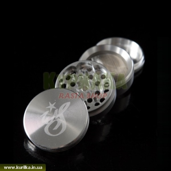 Medi-Crusher Grinder with WS-Logo (Chrome)