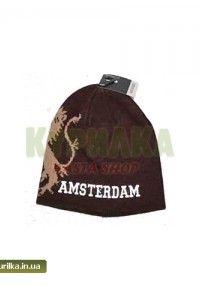 Шапка `Amsterdam Lion` коричневая Шапка `Amsterdam Lion` коричневая