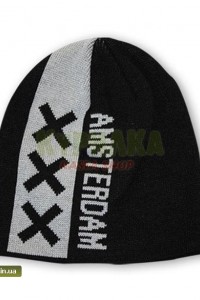 Шапка `Amsterdam - XXX` черная Шапка `Amsterdam - XXX` черная