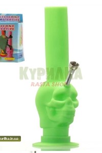 Силиконовый Бонг "Skull" Glow in the dark Силиконовый Бонг "Skull" Glow in the dark