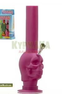 Силиконовый Бонг "Skull" Purple Силиконовый Бонг "Skull" Purple