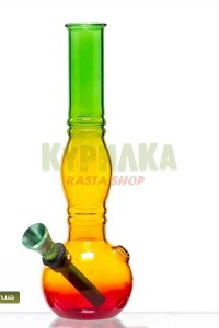Стеклянный мини бонг Rasta Bouncer