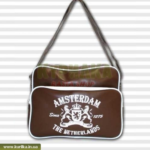 Сумка `AMSTERDAM RETRO`- коричневая