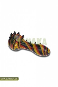 трубка "Hypno Spiral" black yellow
