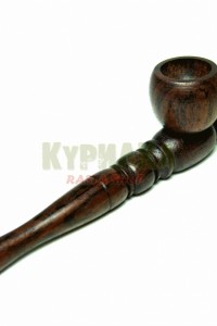 Трубка индийская из розового дерева - малая