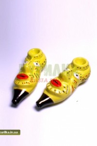 UA Трубка "Afro" yellow, кераміка