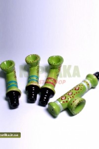 UA Трубка "Shotgun" green, керамика