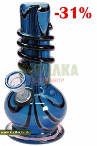 Zahide" Glass Bong light blue Zahide" Glass Bong light blue