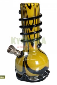 Zahide" Glass Bong yellow Zahide" Glass Bong yellow