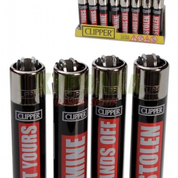 Зажигалка "Clipper" Lighter "Statements Eng"