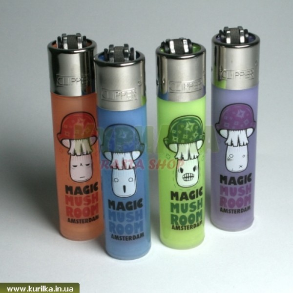 Зажигалка Clipper — Mushroom