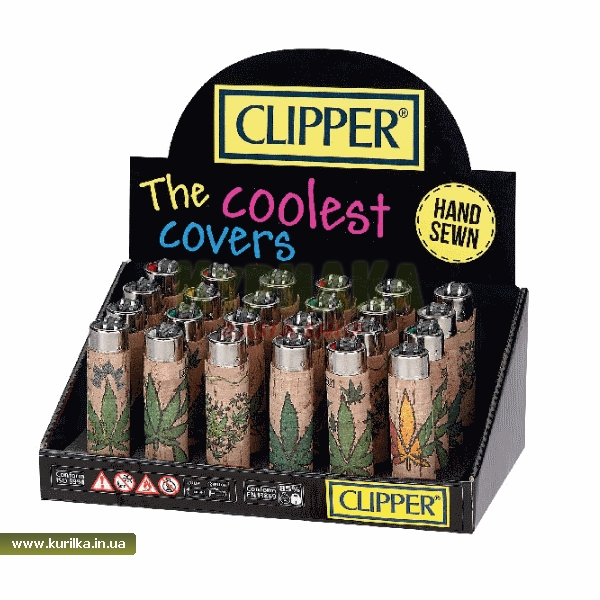 Зажигалка CLIPPER - Natural Cork