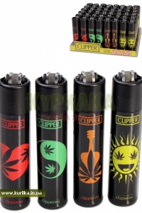 Зажигалка Clipper Weed Shapes Зажигалка Clipper Weed Shapes
